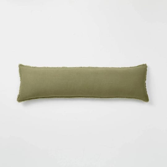 lumbar-heavyweight-linen-blend-throw-pillow-moss-green-casaluna-1