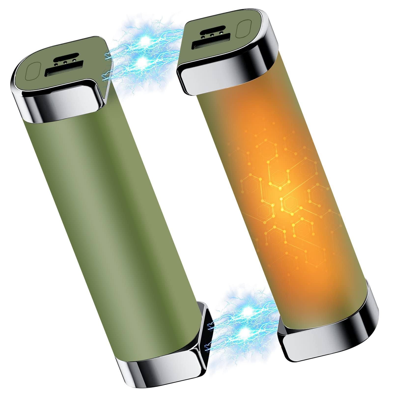 Rechargeable Hand Warmers with 5000mAh Power Bank - 360° Surround Electric Heater | Image