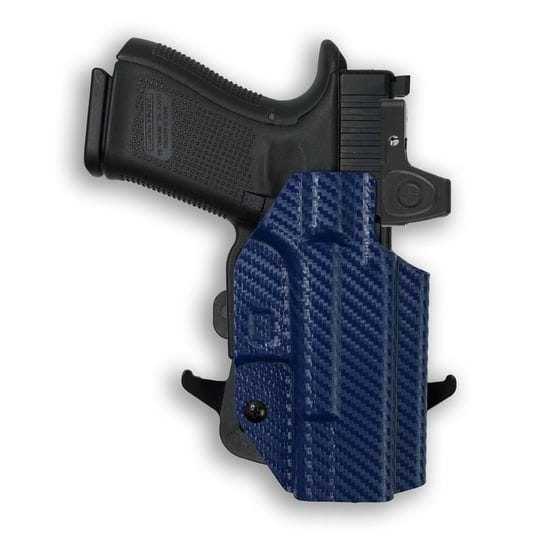 sig-sauer-p365-xmacro-red-dot-optic-cut-owb-holster-blue-carbon-fiber-right-1