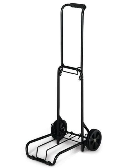 protege-folding-luggage-cart-black-39-inch-x-13-inch-15-inch-platform-3lbs-empty-75lbs-capacity-1