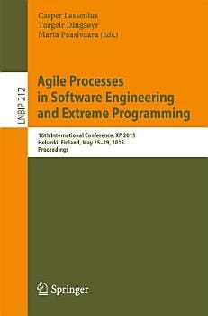 Agile Processes in Software Engineering and Extreme Programming | Cover Image