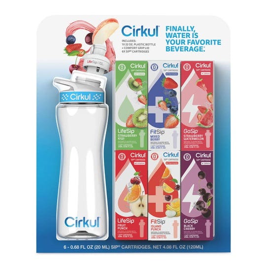 cirkul-22oz-plastic-water-bottle-starter-kit-with-blue-lid-6-flavor-cartridges-1