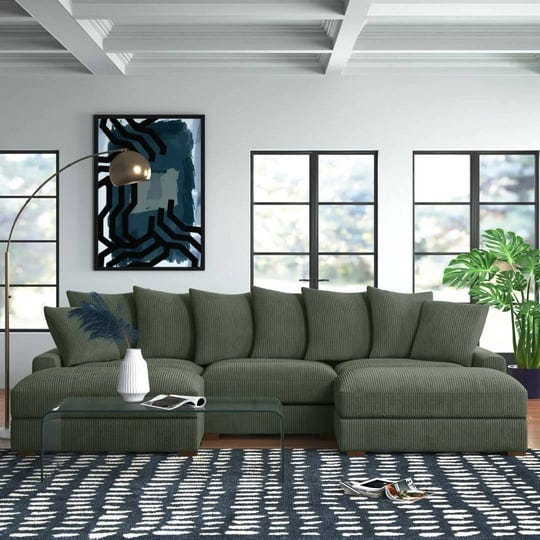 ashira-126-5-wide-reversible-modular-corner-sectional-with-ottoman-wade-logan-body-fabric-green-cord-1