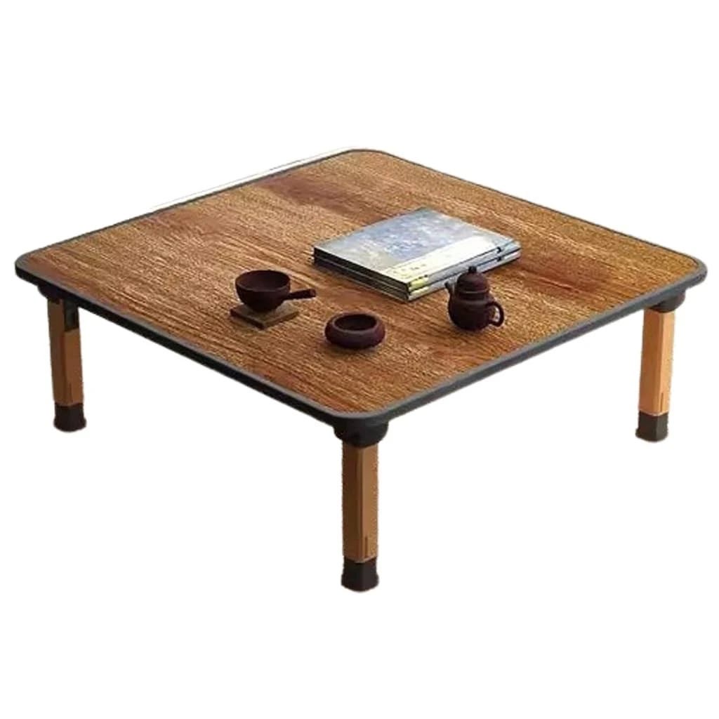 Adaptable Japanese-Style Folding Low Table for Sitting on the Floor | Image