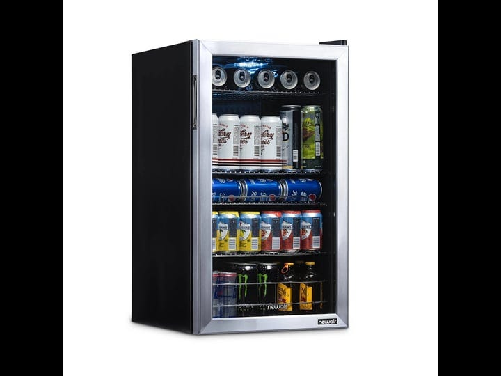 newair-ab-1200-126-can-drinks-chiller-stainless-steel-black-1