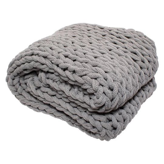 silver-one-chunky-knitted-throw-blanket-gray-50-inch-x-60-inch-1