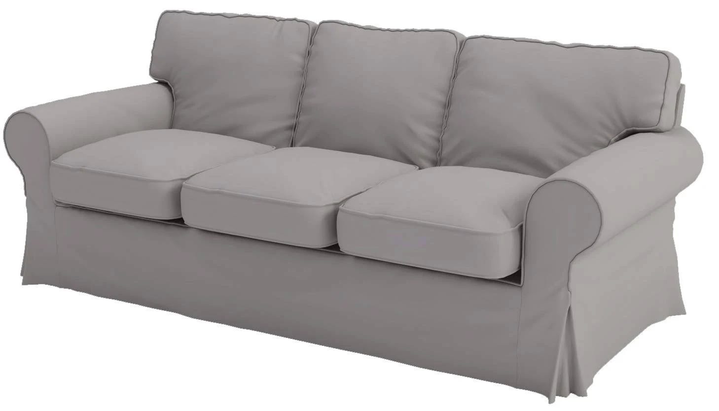 High Quality Ikea Ektorp 3.5 Seat Sofa Cover - Durable Cotton Slipcover for Indoor Furnishing | Image
