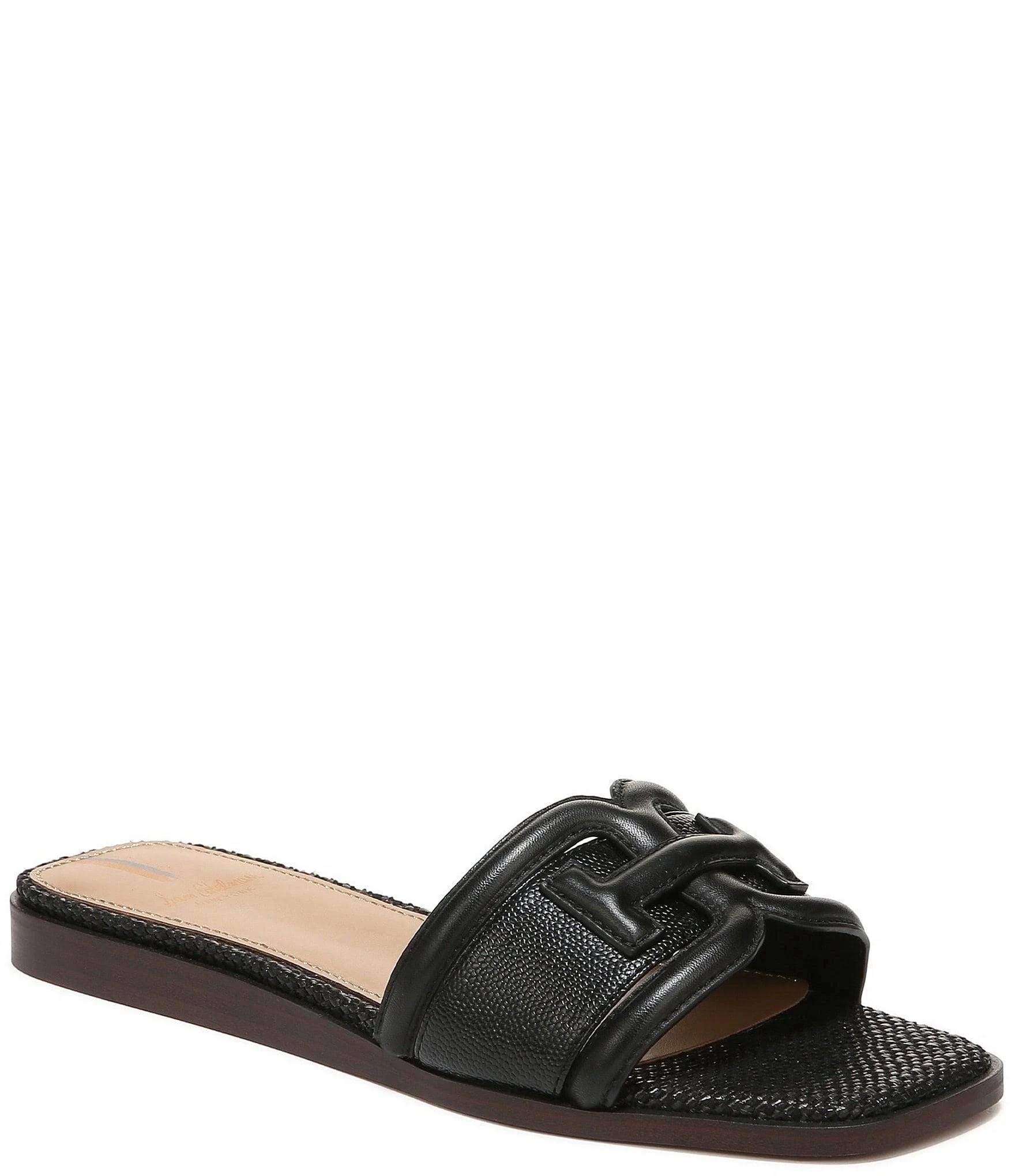 Sam Edelman Irina Slide Sandals in Black - Effortless Comfort and Style | Image