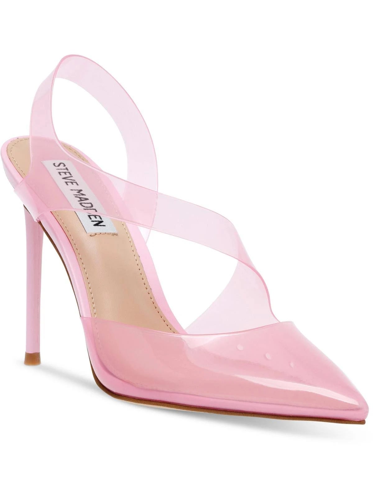 Stylish Clear Slingback Pump Heels | Image