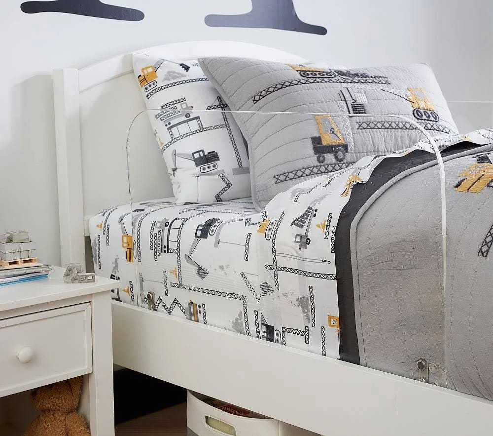 Sleek Acrylic Toddler Bed Rails | Image