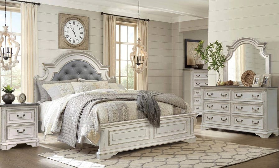 country-distressed-whitewash-upholstered-king-bedroom-set-4pcs-mcferran-b738-1