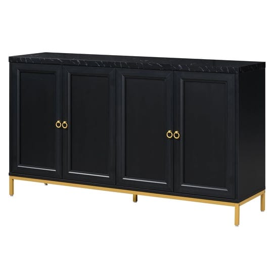 modern-sideboard-buffet-cabinet-with-4-doors-retro-accent-storage-cabinet-with-adjustable-shelf-for--1