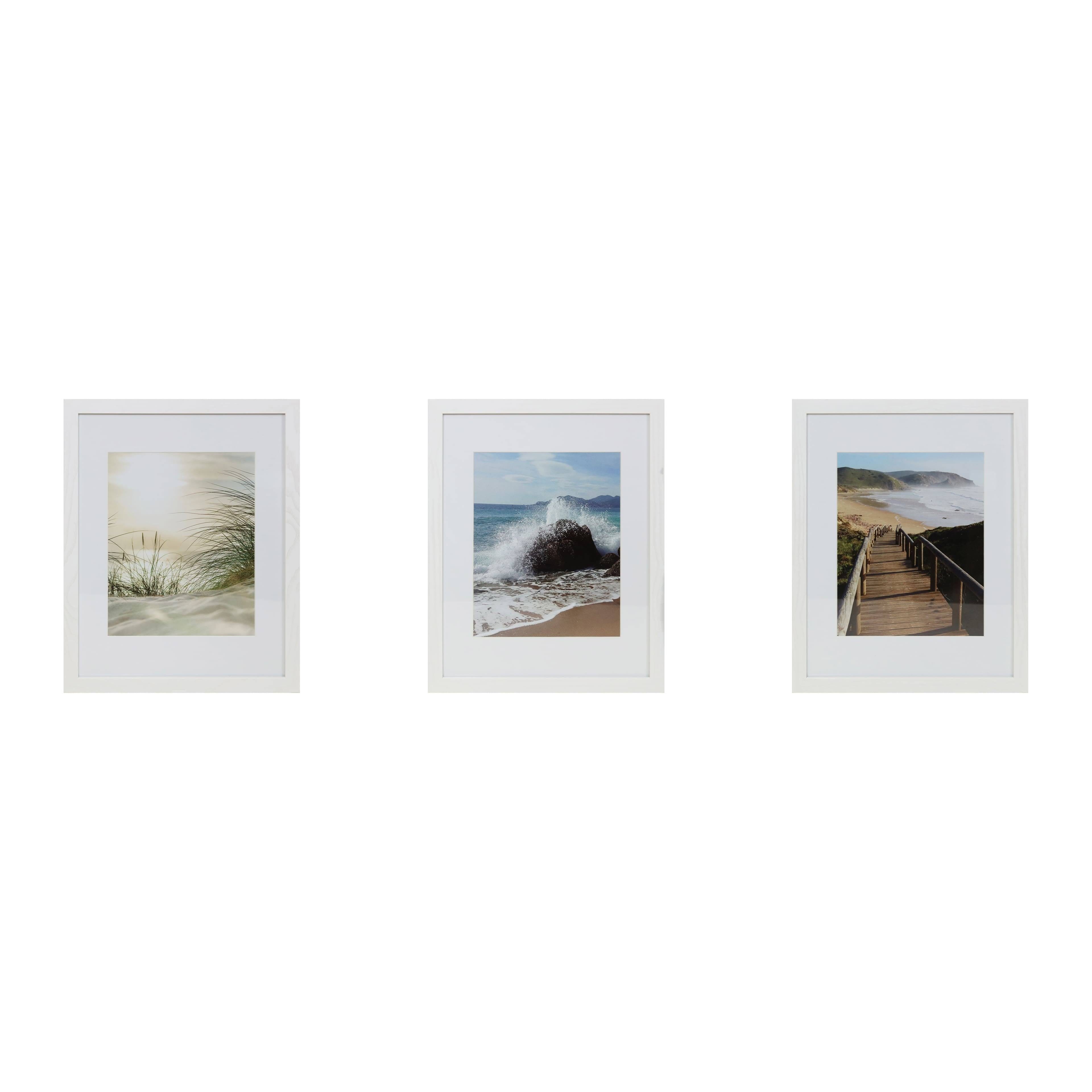 Studio Decor White 8x10in Unmatted Gallery Wall Frames Set | Image