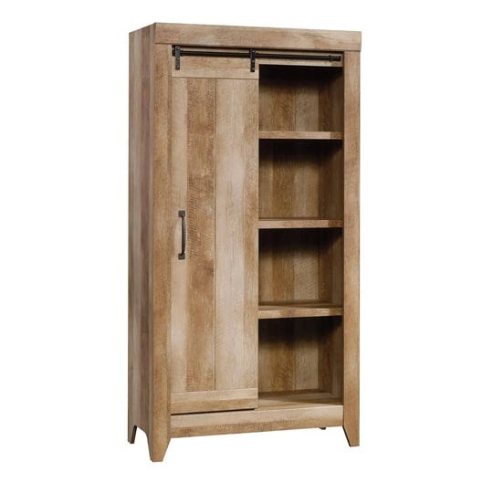 sauder-adept-craftsman-oak-storage-cabinet-1