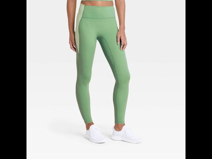 womens-brushed-sculpt-high-rise-leggings-all-in-motion-lime-green-xs-1