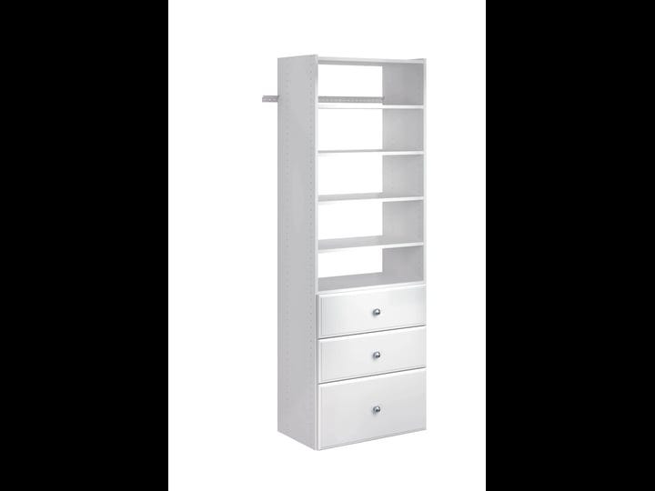 easy-track-premium-tower-closet-storage-organizer-with-shelves-drawers-white-1