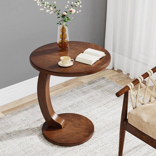 round-end-table-wood-c-shaped-side-table-vintage-couch-side-table-brown-1-pc-1