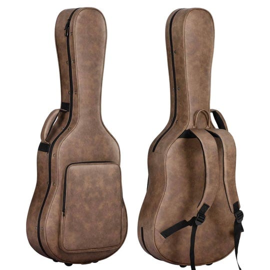 cahaya-acoustic-guitar-case-hardshell-0-8in-thick-padding-waterproof-pu-design-easy-cleaning-with-3--1