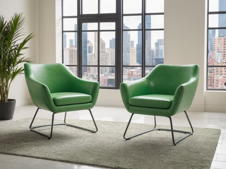 Faux-Leather-Green-Accent-Chairs-2