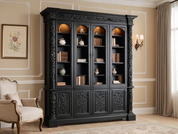 Black-Wood-Bookcases-5