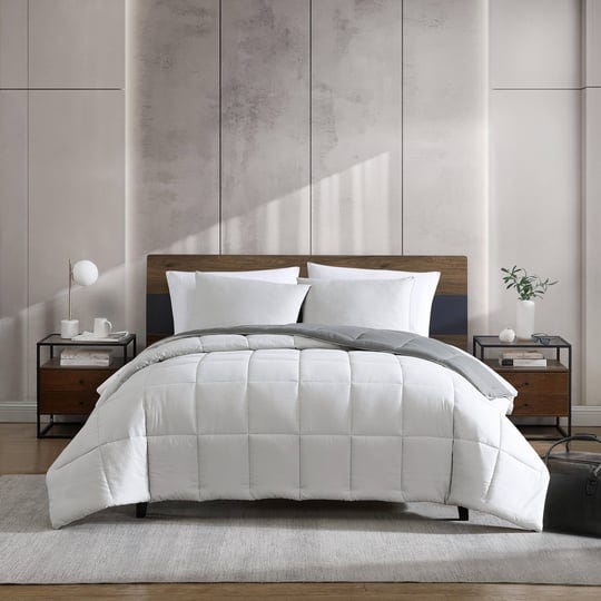 kenneth-cole-solution-solid-grey-full-queen-comforter-set-1