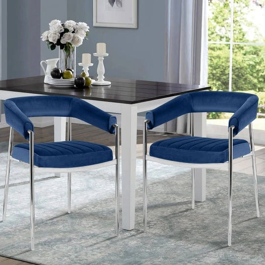 velvet-dining-chair-arm-chair-with-chrome-metal-legs-set-of-2-blue-1