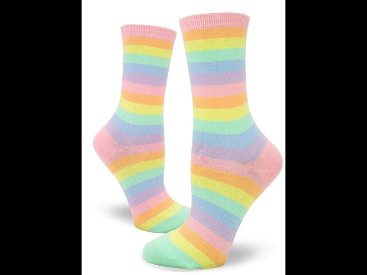 pastel-rainbow-striped-womens-crew-socks-1