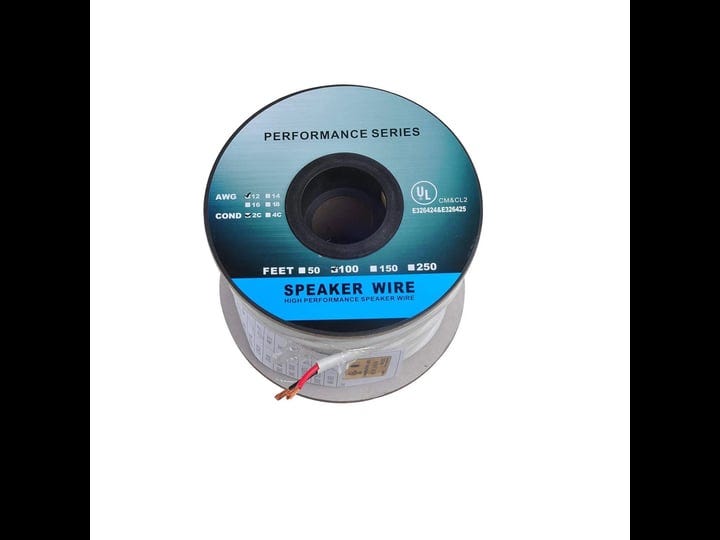pro-series-12-gauge-2-conductor-speaker-wire-100-feet-30-meters-white-99-9-oxygen-free-copper-etl-li-1