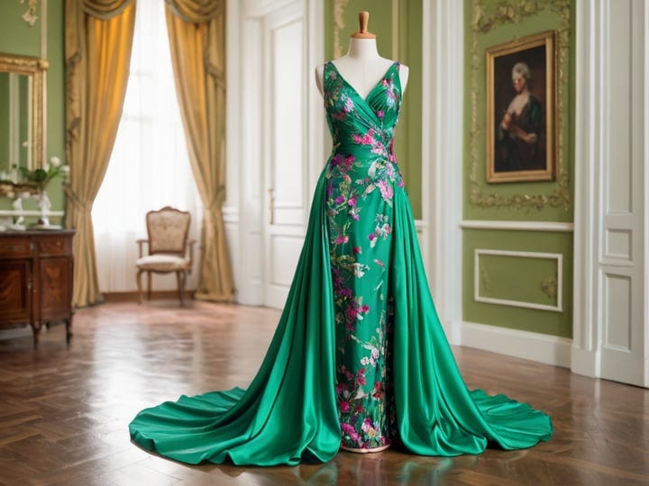 Silk-Green-Dress-4