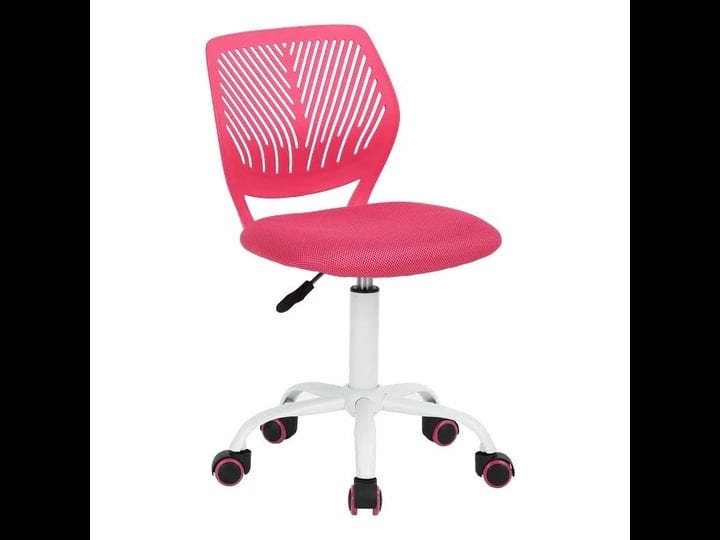 furniturer-teen-task-chair-height-adjustable-mesh-pink-1