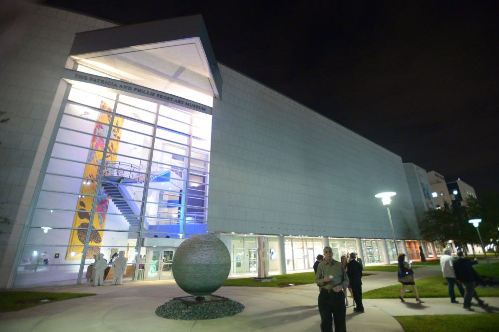Frost Art Museum exterior facade - photo by Ryan Troy