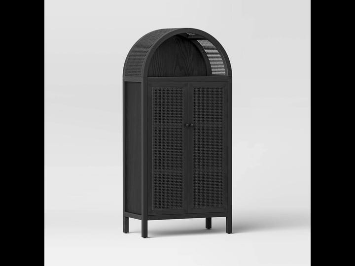 woven-arched-wood-cabinet-black-threshold-1
