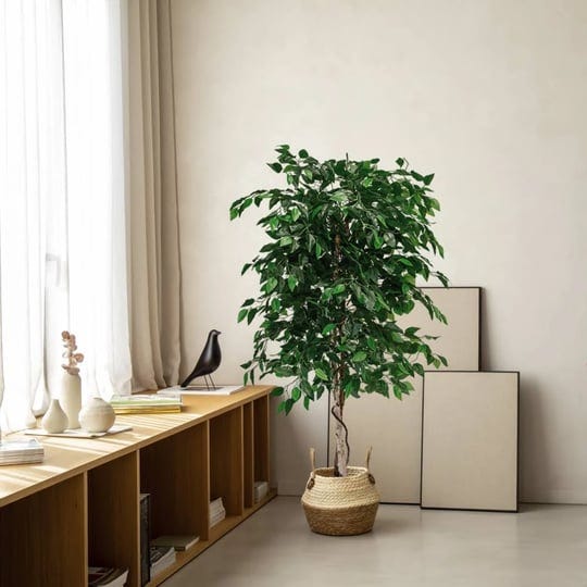 maia-shop-artificial-ficus-tree-5ft-tall-fake-tree-with-natural-wood-trunk-and-realistic-leaves-faux-1