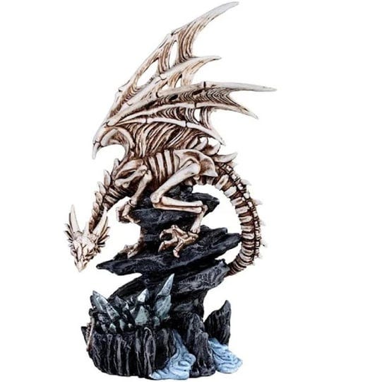 q-max-gsc9971882-10-5-in-skeleton-dragon-on-stone-mountain-statue-fantasy-decoration-figurine-beige-1