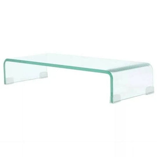 dcenta-tv-stand-monitor-riser-glass-clear-23-6-inchx9-8-inchx4-3-inch-1