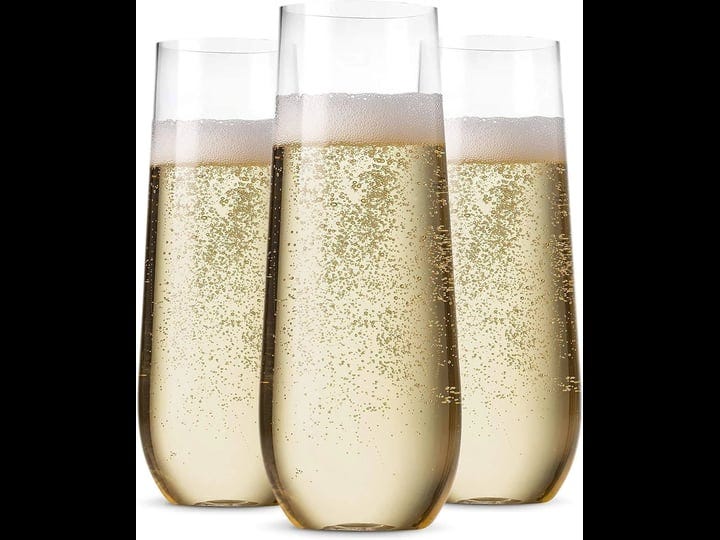 munfix-48-pack-plastic-stemless-champagne-flutes-disposable-9-oz-clear-1