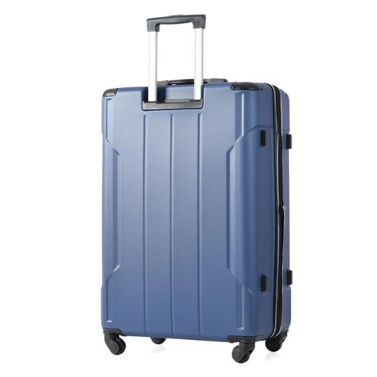 24-lightweight-single-suitcase-hardshell-expandable-spinner-luggage-blue-1