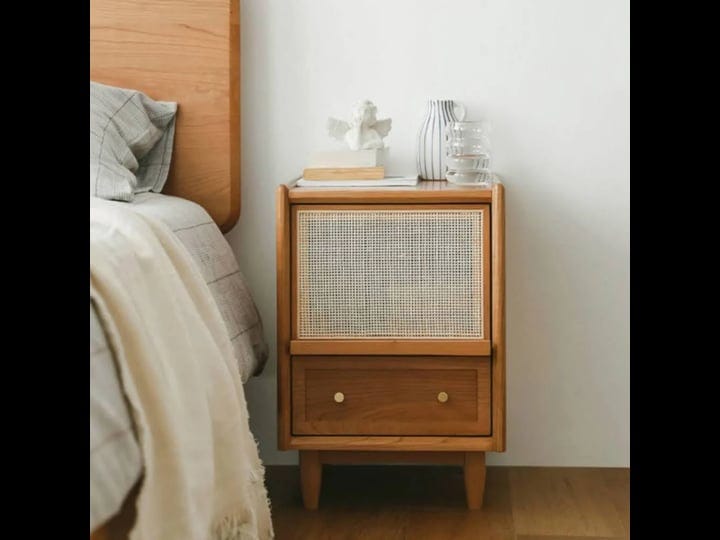 rustic-rattan-nightstand-with-storage-solid-wood-bedside-table-in-walnut-1