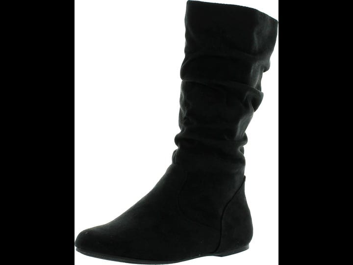 soda-womens-zuluu-2-soda-girly-fashion-slouchy-knee-high-flat-boots-with-side-zipper-in-black-faux-s-1