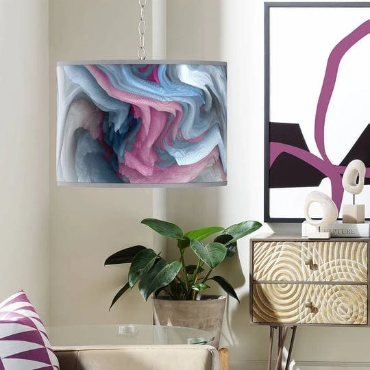 giclee-gallery-swag-style-europa-giclee-shade-plug-in-chandelier-pink-1