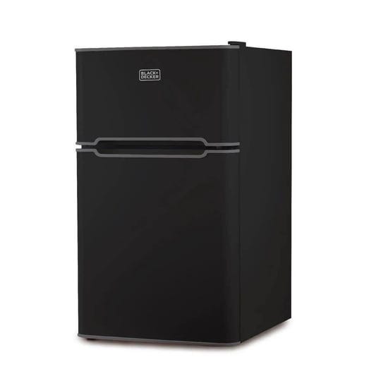 blackdecker-3-1-cu-ft-2-door-mini-fridge-in-black-with-true-freezer-1