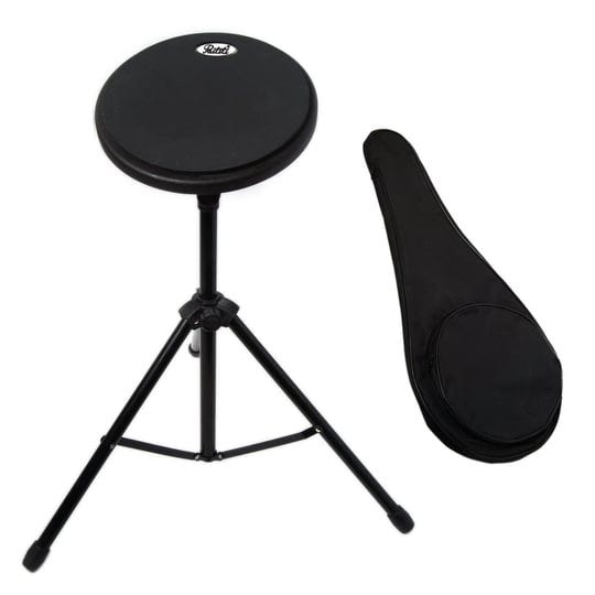 paititi-8-inch-practice-drum-pad-with-adjustable-stand-carrying-bag-black-1