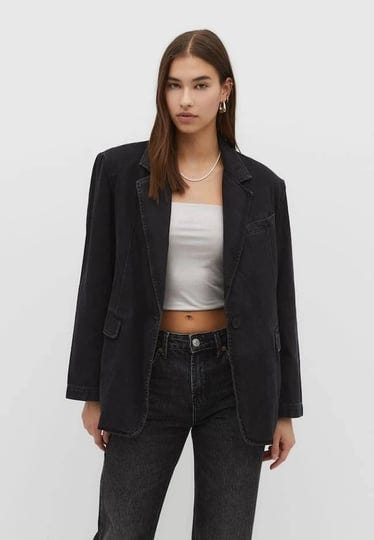 stradivarius-denim-blazer-black-denim-xs-1