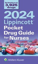 PDF 2024 Lippincott Pocket Drug Guide for Nurses By Rebecca Tucker