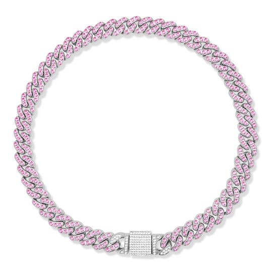 dog-chain-pink-cuban-collarswalking-pink-dog-metal-chain-choke-collar-with-design-secure-bucklepet-c-1