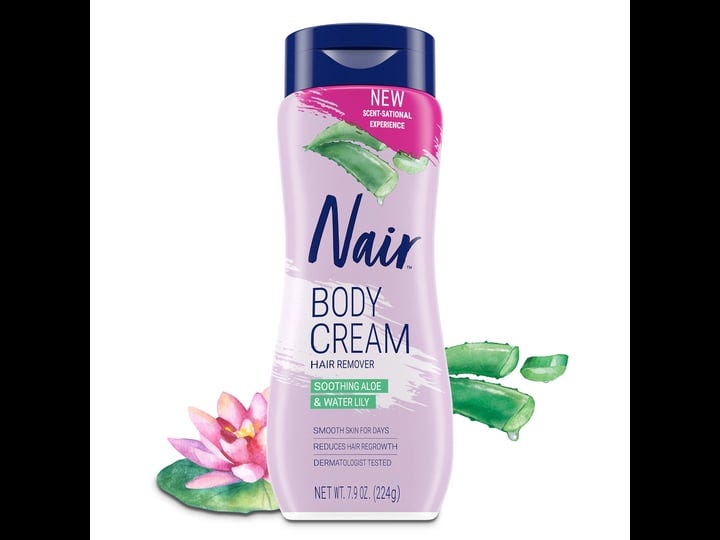 nair-soothing-aloe-water-lily-hair-remover-body-cream-7-9-oz-1