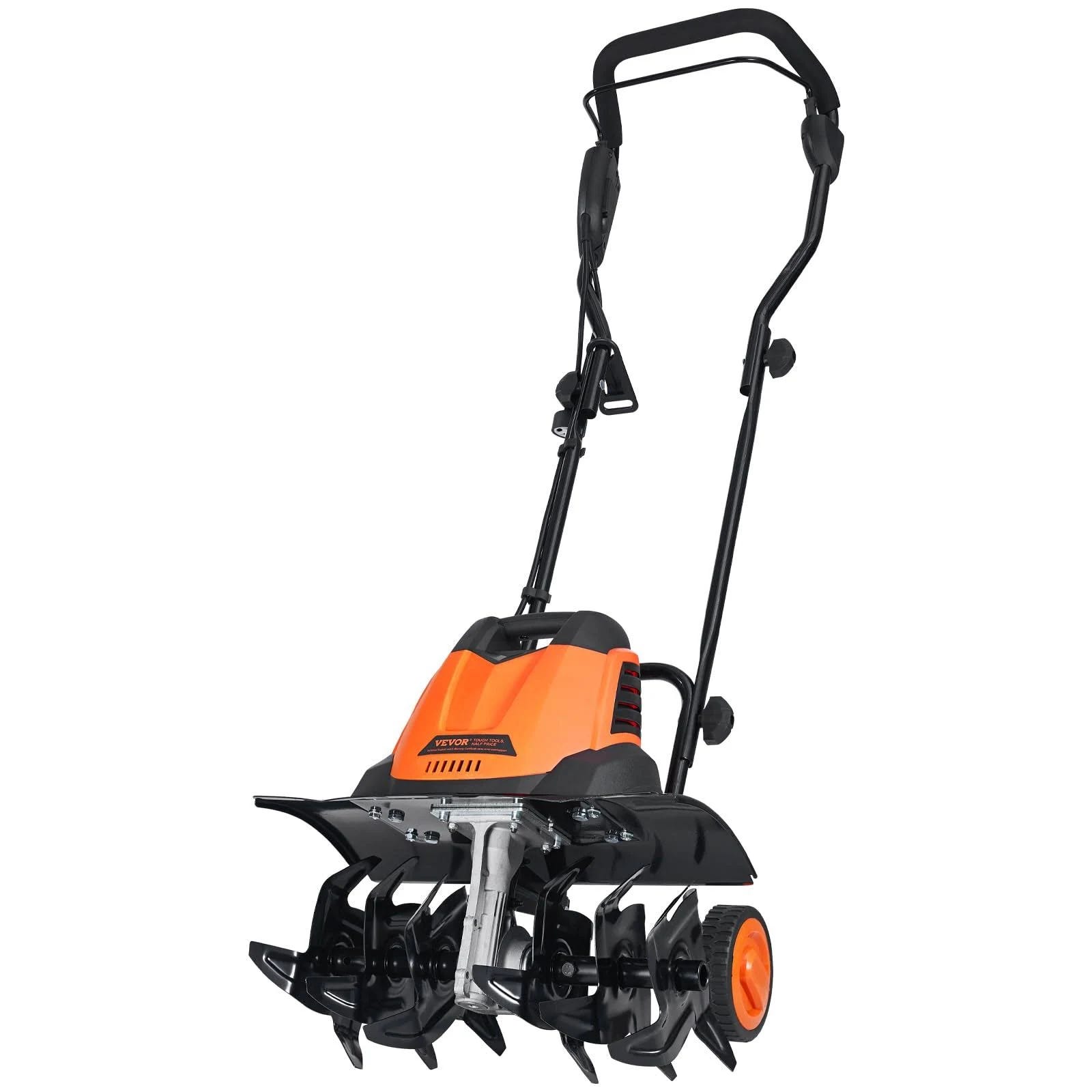 Powerful 12A Motor Electric Tiller with 18