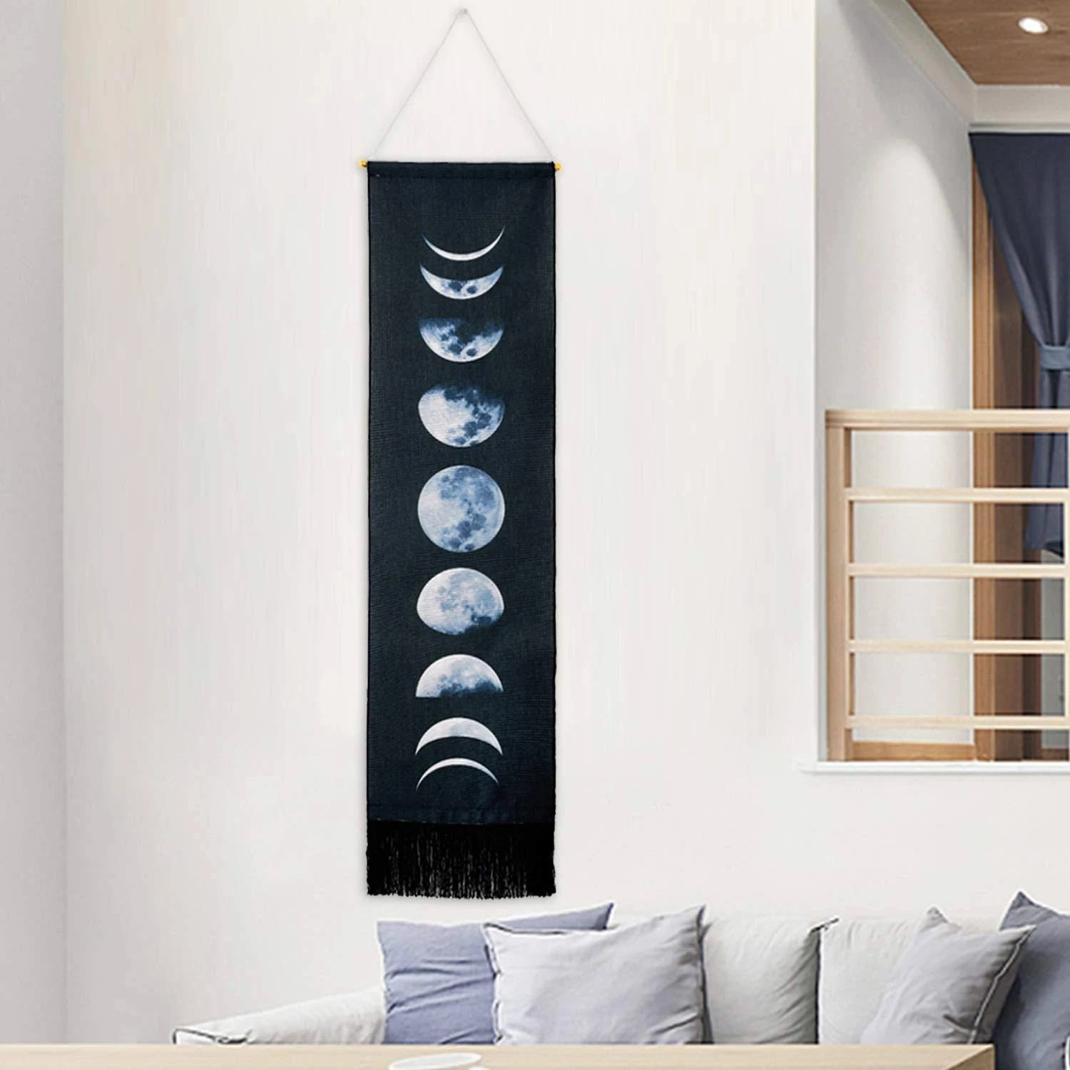 Mysterious Moon Phase Tapestry for Your Home | Image