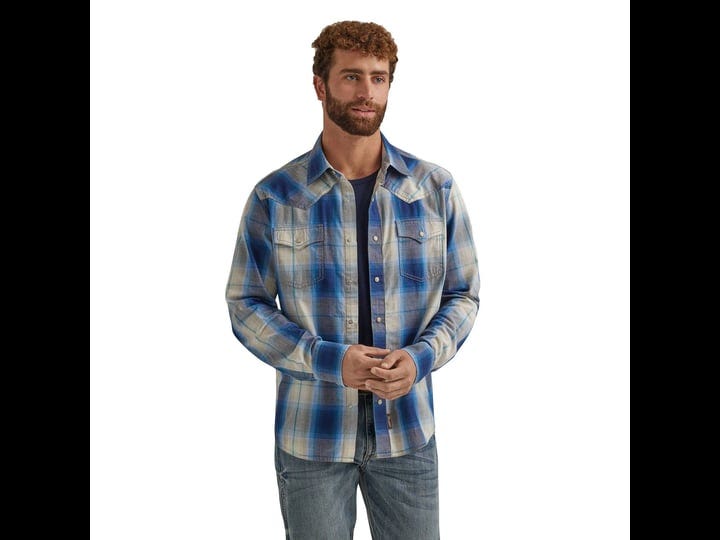 wrangler-retro-premium-long-sleeve-modern-fit-plaid-shirt-in-blue-size-small-1