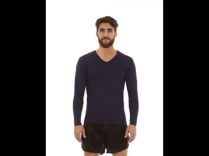 thermajohn-mens-ultra-soft-v-neck-thermal-underwear-shirt-compression-baselayer-top-fleece-lined-lon-1